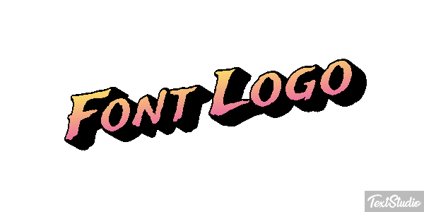 Font Logo Effet de texte