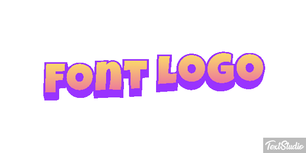 Font Logo Effet de texte