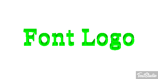 Font Logo Effet de texte
