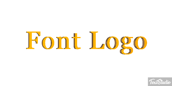Font Logo Effet de texte
