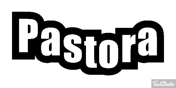Pastora Efecto de texto