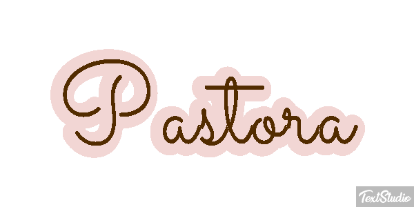 Pastora Efecto de texto