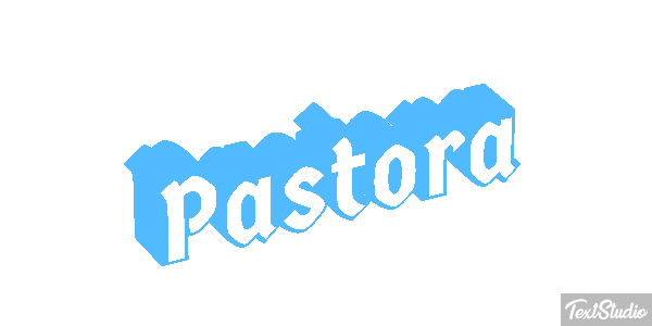 Pastora Efecto de texto