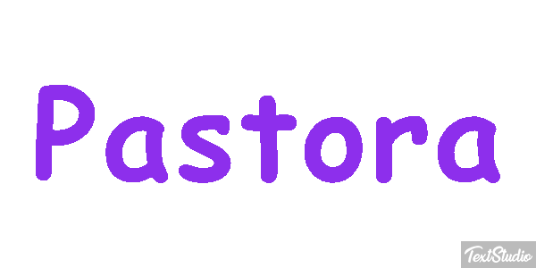 Pastora Efecto de texto