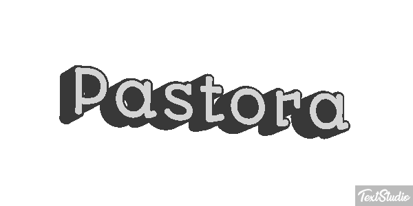 Pastora Efecto de texto