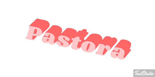 Pastora Efecto de texto