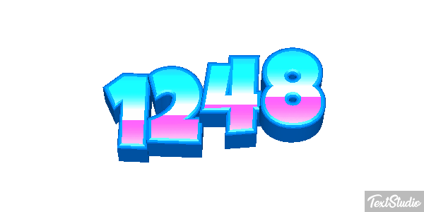 1248 Tekst effect