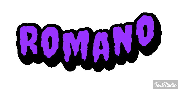 Romano Текстовый эффект