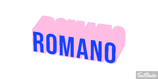 Romano Текстовый эффект