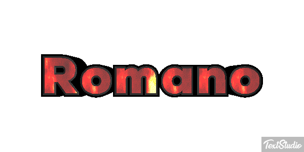 Romano Текстовый эффект