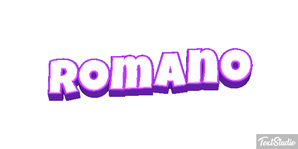 Romano Текстовый эффект