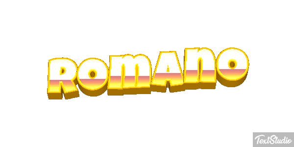 Romano Текстовый эффект