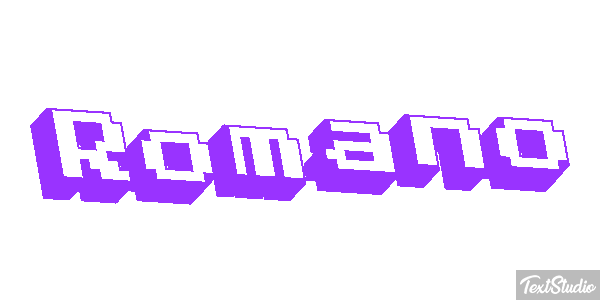 Romano Текстовый эффект
