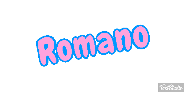 Romano Текстовый эффект