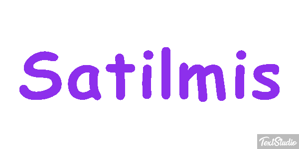 Satılmış Metin efekti