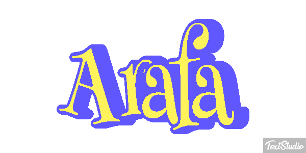 Arafa テキスト効果