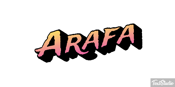 Arafa テキスト効果