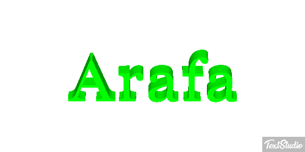 Arafa テキスト効果