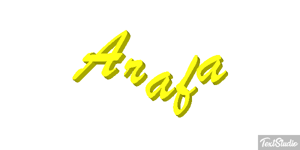 Arafa テキスト効果