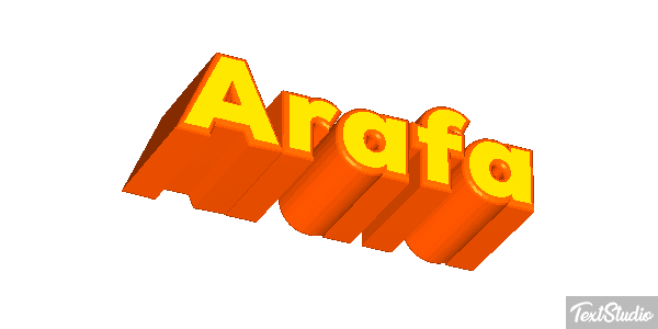 Arafa テキスト効果
