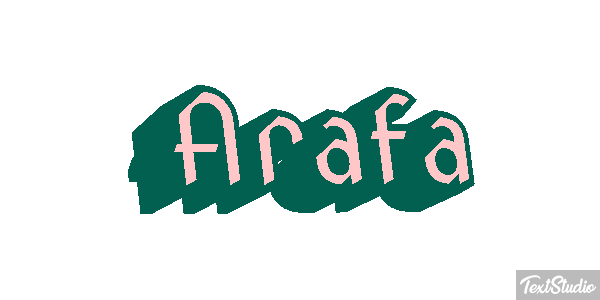 Arafa テキスト効果