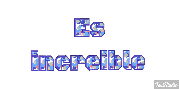 Es increíble Effetto testo