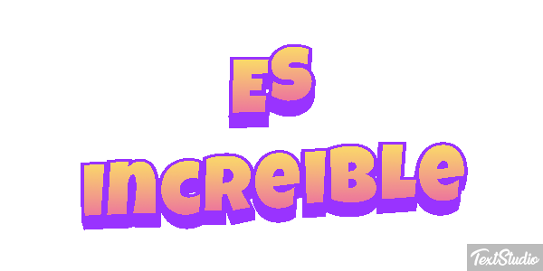 Es increíble Effetto testo