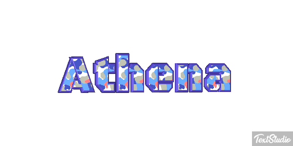 Athena Efekt tekstowy