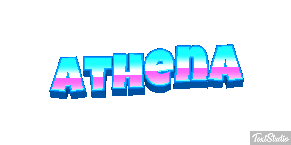 Athena Efekt tekstowy