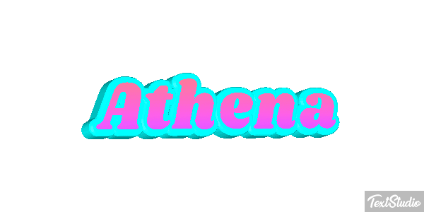 Athena Efekt tekstowy
