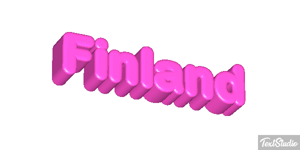 Finland Text effect