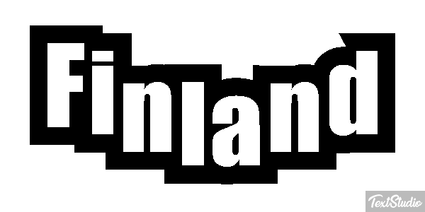 Finland Text effect