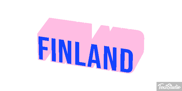 Finland Text effect