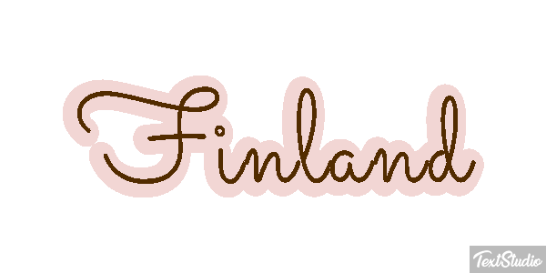 Finland Text effect