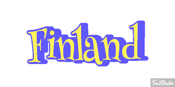 Finland Text effect