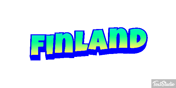 Finland Text effect