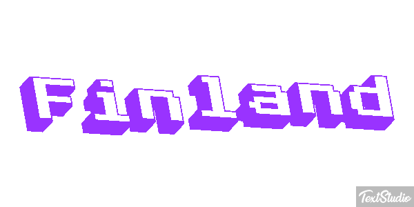 Finland Text effect