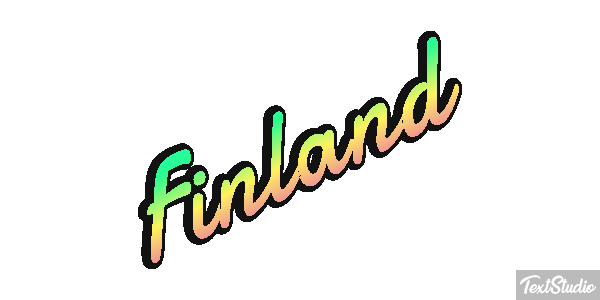 Finland Text effect