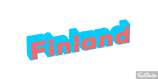 Finland Text effect