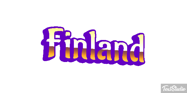Finland Text effect
