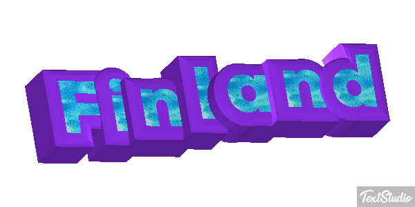 Finland Text effect