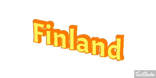Finland Text effect