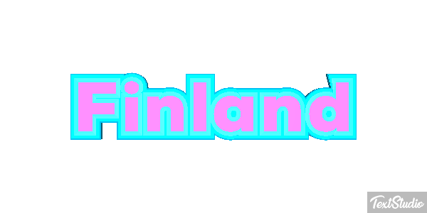 Finland Text effect
