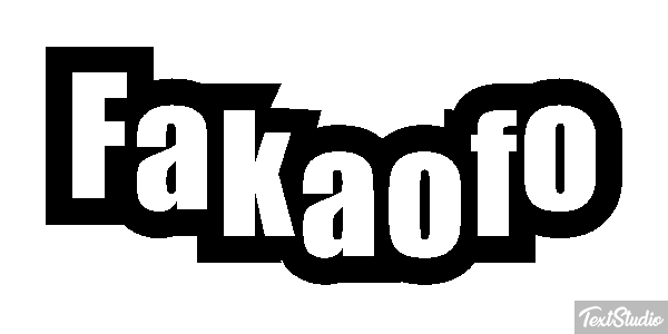 Fakaofo Effetto testo