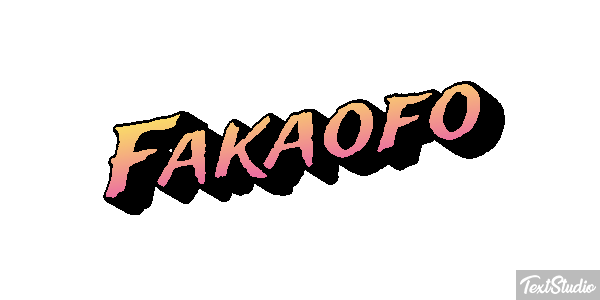 Fakaofo Effetto testo