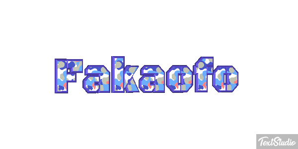Fakaofo Effetto testo
