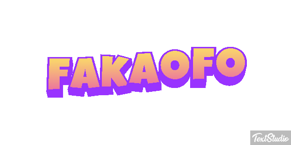 Fakaofo Effetto testo