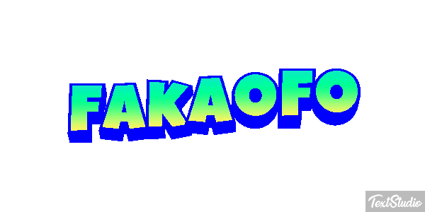 Fakaofo Effetto testo