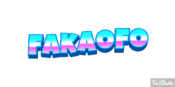 Fakaofo Effetto testo
