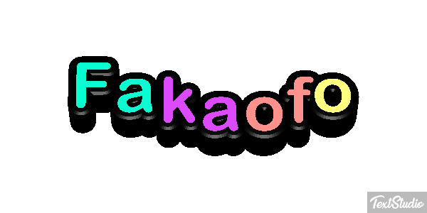 Fakaofo Effetto testo